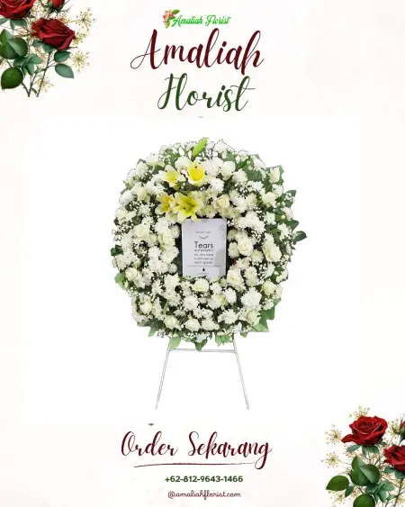 Krans Bunga Duka Wedding Garden Cibinong